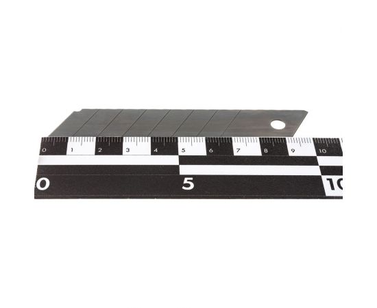 Лезвия сменные для ножа 18x100 мм, 7 сегментов, толщина 0.5 мм, 10 шт ON 13-05-008 – изображение 3