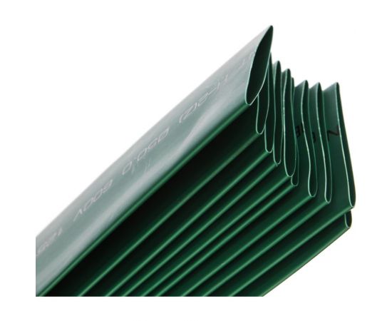 Термоусадочная трубка REXANT ТУТнг 50.0/25.0 мм, 1м, 10 шт, зеленая 25-0003 – изображение 3