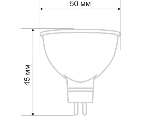 Светодиодная лампа REXANT рефлектор 5,5Вт 467Лм gu5.3 6500k холодный свет 604-5202 – изображение 3