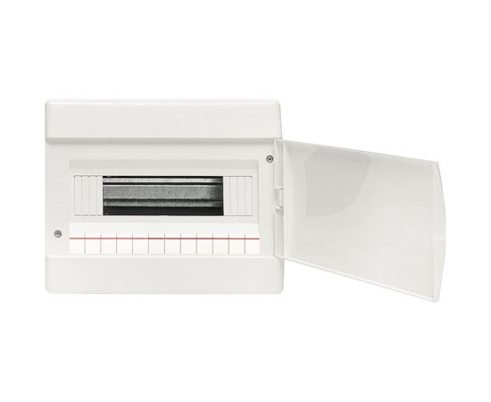 Распределительный щит EKF PROxima ЩРВ-П-12 ""SlimBox"" белая дверца, IP41 sb-v-12w – изображение 3