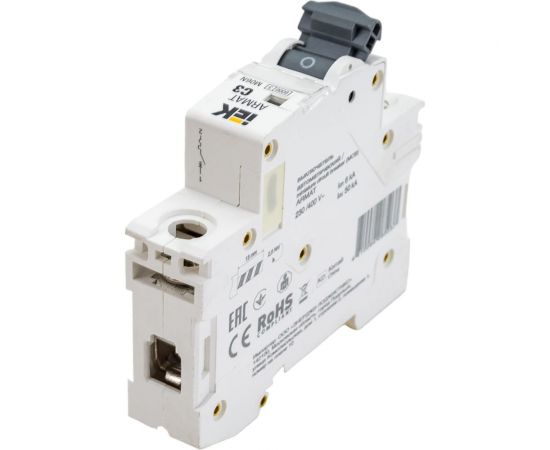 Автоматический выключатель IEK M06N 1P C 3А AR-M06N-1-C003 – изображение 3