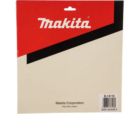 Нож (230 мм; 4 зуба) для триммеров Makita B-14118 – изображение 3