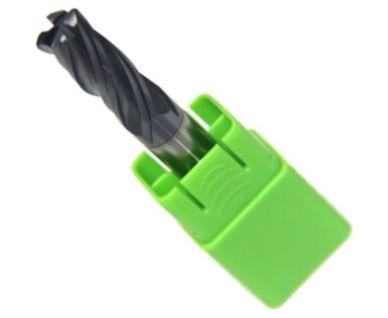 Фреза концевая монолитная твердосплавная радиусная 8х60 мм СпецТехИнструмент D8CR1.0L60T4AlTiNHRC60ASTI – изображение 3