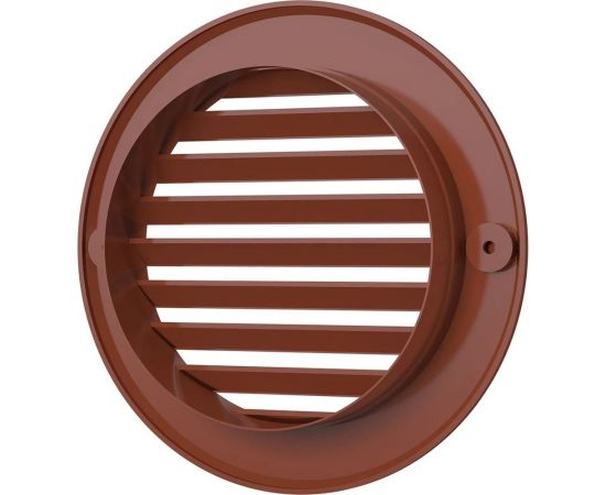 Решетка наружная вентиляционная круглая 16РКН (200 мм; с фланцем 160 мм; ASA; терракотовая) ERA 88-060 – изображение 4