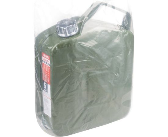 Канистра металлическая вертикальная 5 л, резьбовая крышка SKYWAY S02601010 – изображение 4