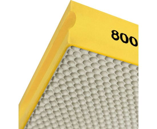 Губка алмазная гальваническая шлифовальная 90x55 мм, Р800 vertextools 90-55-800 – изображение 5