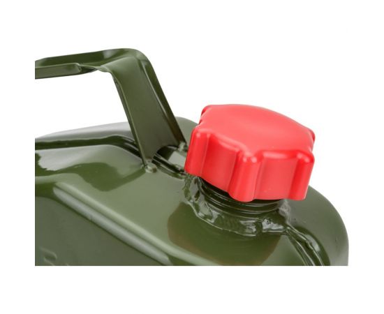 Канистра стальная, вертикальная, антикоррозийное покрытие, толщина стенки 0.7 мм, горловина с навинчивающейся крышкой, 5 литров AUTOPROFI KAN-700 (5L) – изображение 5