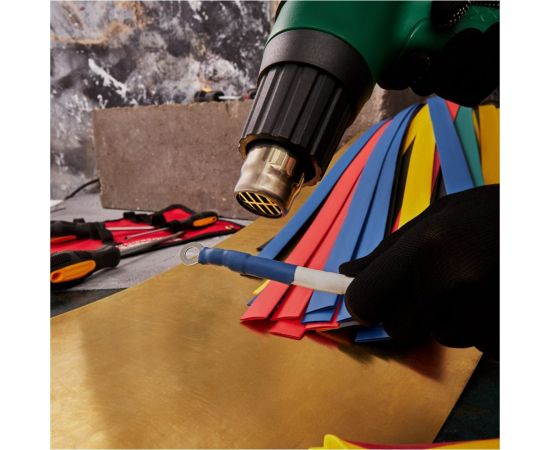 Термоусаживаемые трубки REXANT 15,0/7,5 мм, набор пять цветов, упаковка 50 шт. по 1 м 29-0165 – изображение 5