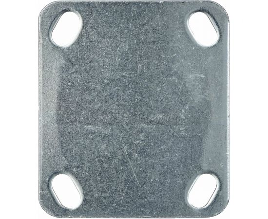 Колесо неповоротное (100 мм; грузоподъемность 200 кг; игольчатый подшипник; чугун; полиуретан) СТЕЛЛА-ТЕХНИК N29100CPUF – изображение 5