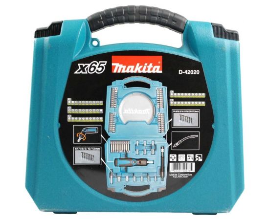 Набор насадок Makita Circle series 65 шт. D-42020 