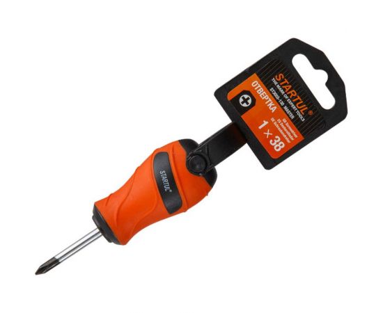 Крестовая отвертка STARTUL Master PH1, 38 мм ST3055-130 
