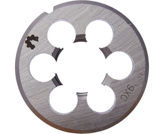 Плашка WOLFSTAR метрическая М22х2,5 9ХС Гост 9740 dr22250 