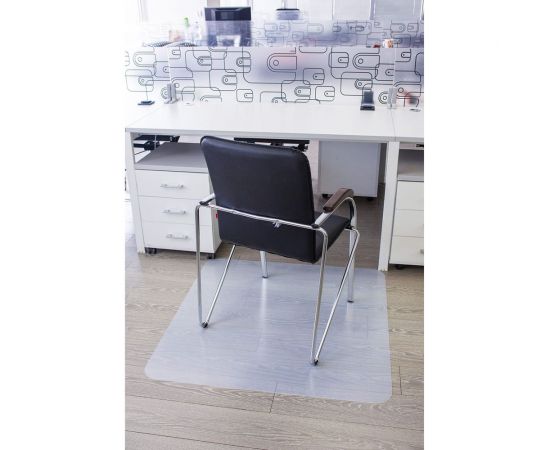 Защитный коврик для напольных покрытий BSL-office, полипропилен, 100х120 см, матовый, толщина 1,2 мм 1212101201 