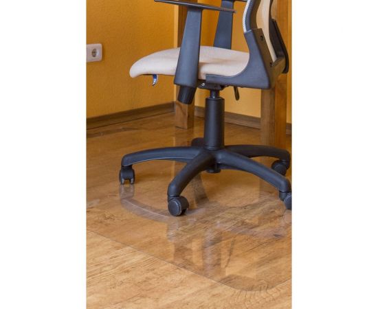 Защитный коврик для напольных покрытий BSL-office, поликарбонат 90х120 см, глянец, толщина 1,5 мм 1015091200 