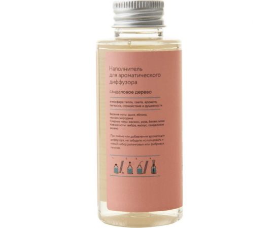 Наполнитель для ароматического диффузора ARIDA HOME Хюгге №15 Сандаловое дерево, 100 мл АР 100-328 
