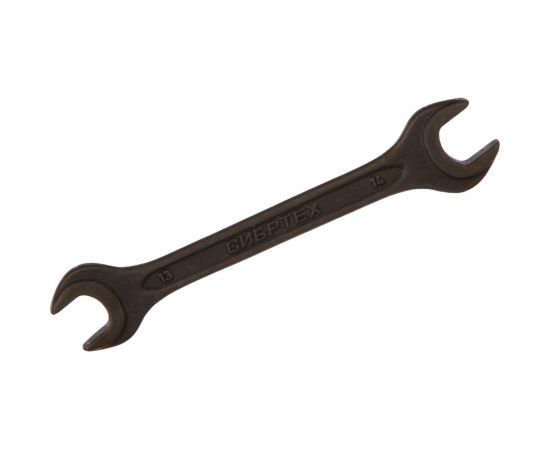 Рожковый ключ, 13x14 мм, CrV, фосфатированный, ГОСТ 2839 СИБРТЕХ 14325 