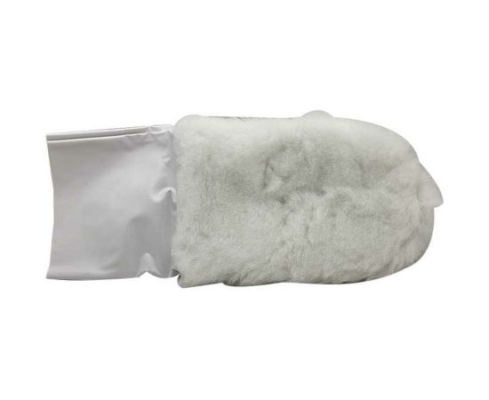 Флисовая профессиональная перчатка Boldrini для нанесение воска и шлифовки поверхностей 43310 