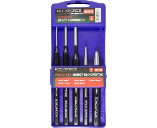 Набор выколоток, 6 предметов ROCKFORCE RF-50613K 