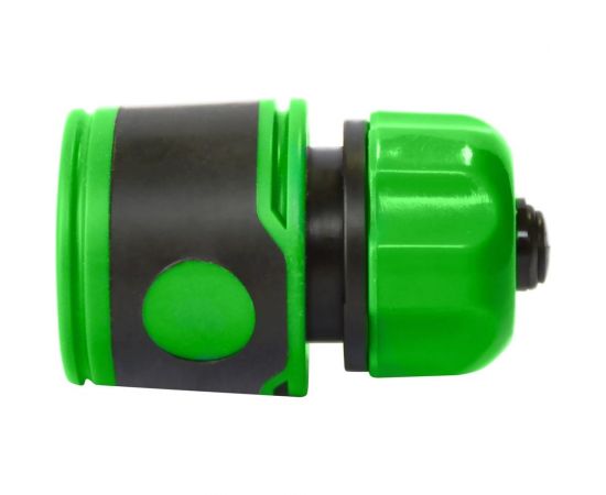 Соединитель обрезиненный быстросъемный с аквастопом Lite для шланга 1/2" POLYAGRO 7576180 