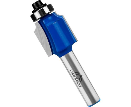 Фреза кромочная калевочная с подшипником 12.7 мм, хв-к 8 мм, d-18 мм, h 19 мм, b-2.5 мм, r-3 мм, l-63.3 мм vertextools 3514-081918 