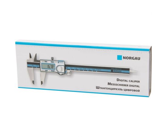 Цифровой штангенциркуль NORGAU ABS 150 мм, 0.01 мм, с поверкой 040040015/П – изображение 12