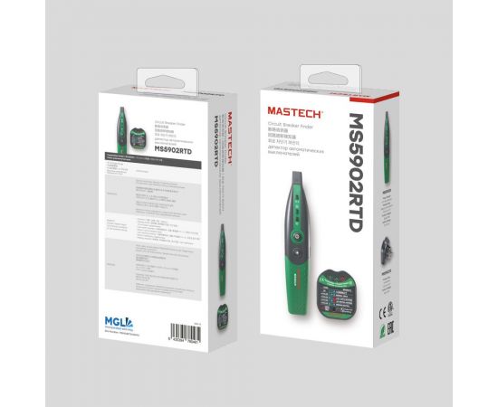 Тестер розеток, детектор автоматов Mastech ms5902rtd 13-1262 – изображение 13