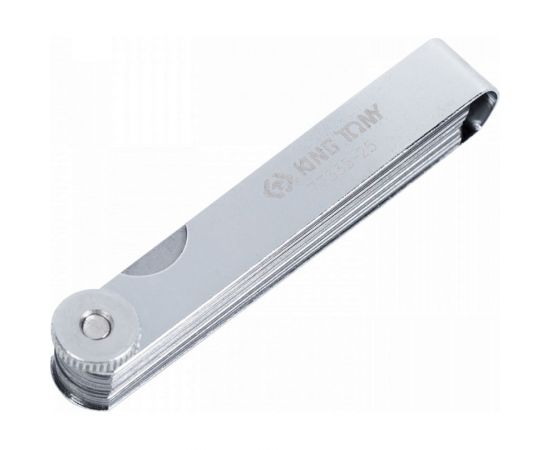 Набор щупов для проверки зазоров KING TONY 0,038-0,635 мм, 26 предметов 77328-26 – изображение 2