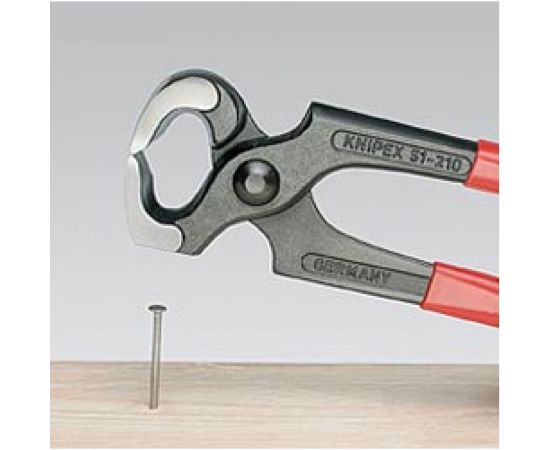 Плотницкие клещи с функцией молотка KNIPEX KN-5101210 – изображение 2