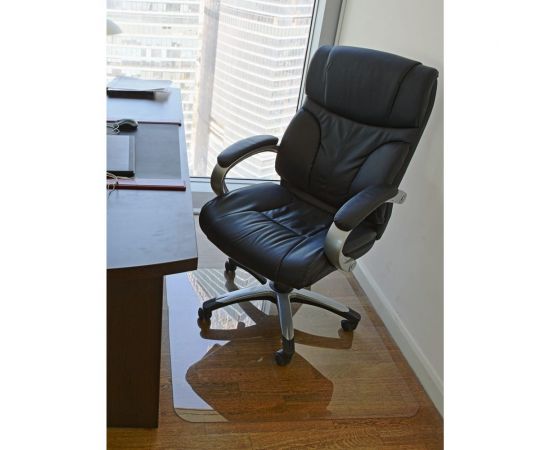 Защитный коврик для напольных покрытий BSL-office, поликарбонат 100х120 см, глянец, толщина 1 мм 1010101200 – изображение 2