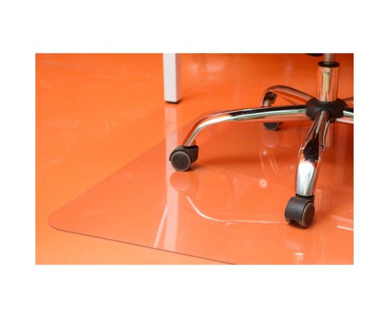 Защитный коврик для напольных покрытий BSL-office, поликарбонат, 90х90 см, глянец, толщина 1 мм 1010090900 – изображение 2