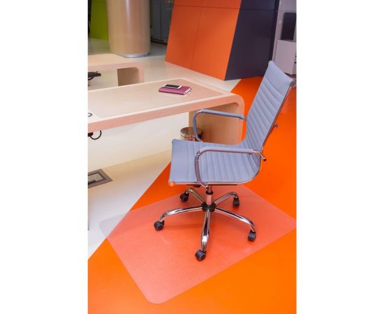Защитный коврик BSL-office под кресло, прямоугольный, прозрачный, шагрень, поликарбонат 1118091200 – изображение 2