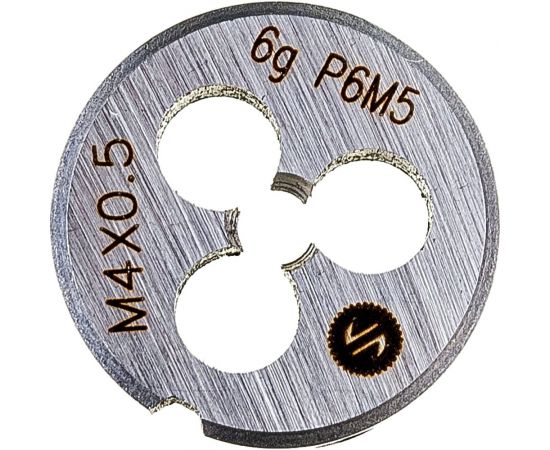 Плашка ИНСТУЛС М4.0x0.5x20x5 Р6М5 6g 2650-1527 ГОСТ 9740-71 00001150756 – изображение 2