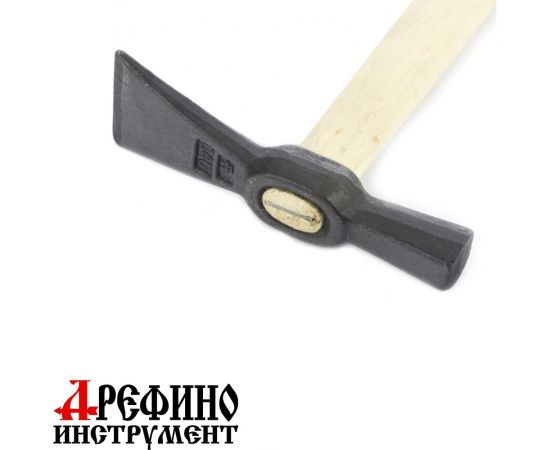 Печниковый молоток - кирочка Арефино Инструмент 400 г, оксидированный С207 – изображение 2