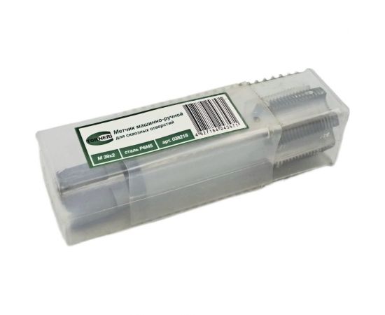 Машинно-ручной метчик TORNERI М39х2 Р6М5, для сквозных отверстий 038218 – изображение 3