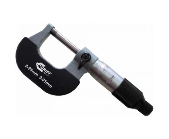 Микрометр МК 25-1 ГОСТ 6507-90 GRIFF D117503 – изображение 3