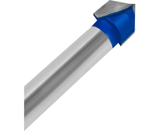 Фреза пазовая V-образная, хвостовик 8 мм, d-10 мм, h-10 мм, а - 90, l-46.5 мм vertextools 3504-081010 – изображение 3