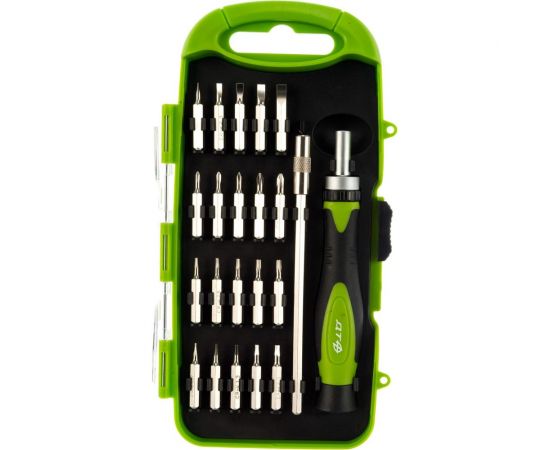 Трещоточная отвёртка для точных работ с битами Дело Техники 1/8, 22 предметов 787122 – изображение 4
