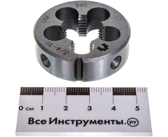 Плашка 3/4" UNF 16 ниток STV Sekira 00-00000861 – изображение 5