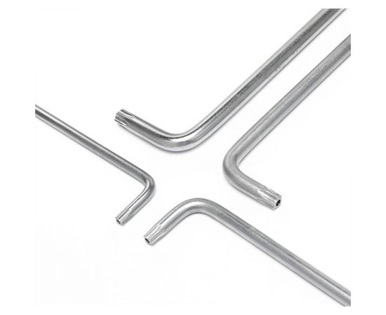 Набор Г-образных ключей WORKPRO 9шт TORX с отверстием WP222002 – изображение 5