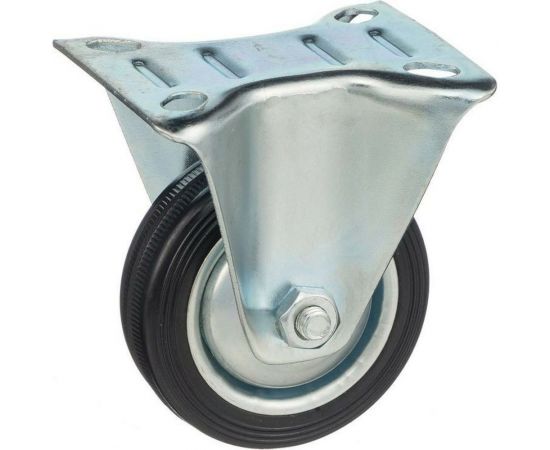 Колесо неповоротное (75 мм; 50 кг; резина/металл) Стелла-Техник 4002-75 – изображение 6