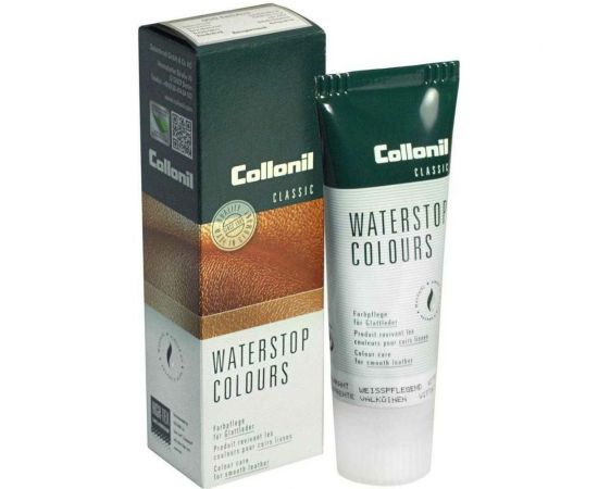 Водоотталкивающий крем для ухода за гладкой кожей Collonil Waterstop tube черный, 75 мл 3303 751 