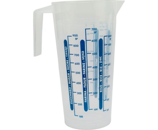 Кувшин мерный, 1 л, пластик Cosmoplast 2125 