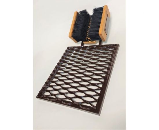 Уличная щетка для очистки обуви с платформой Borokot ЩФ/МВ 