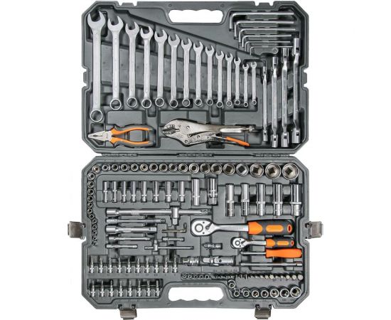 Универсальный набор инструментов 137 предметов, пластиковый кейс Airline AT-137-10 