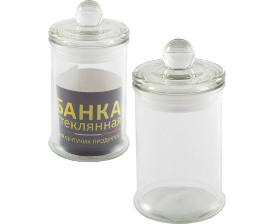 Стеклянная банка для сыпучих продуктов Mallony BANCA с крышкой объем 0.15 л 003599 