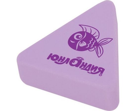 Ластик ЮНЛАНДИЯ Морские обитатели 27x27x9 мм, цвет ассорти, треугольный 228714 