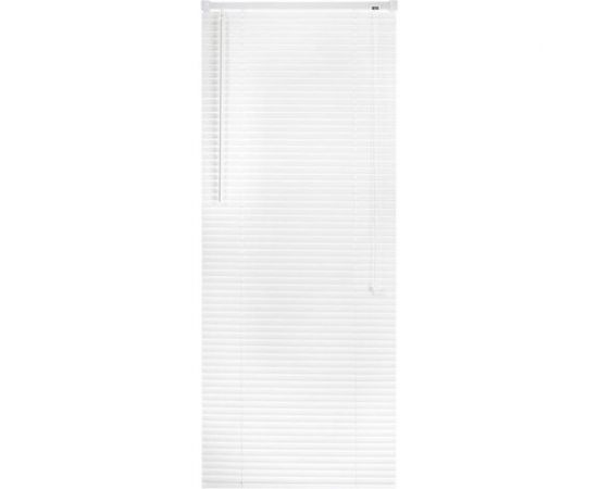 Горизонтальные жалюзи BRABIX 80x155 см пластик цвет белый 606026 