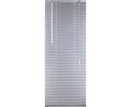 Горизонтальные жалюзи BRABIX 40x160 см алюминий цвет серебристый 606031 