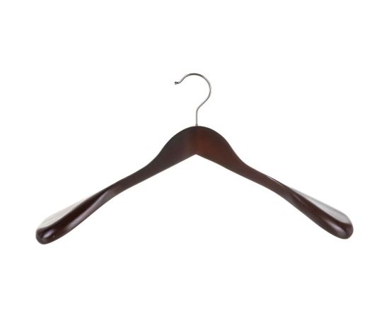 Анатомическая деревянная вешалка-плечики Attache орех, размер 48-50 632438 