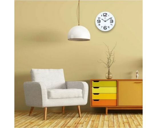 Настенные круглые часы Apeyron цвет корпуса белый, пластик, 25 см PL200911 – изображение 2